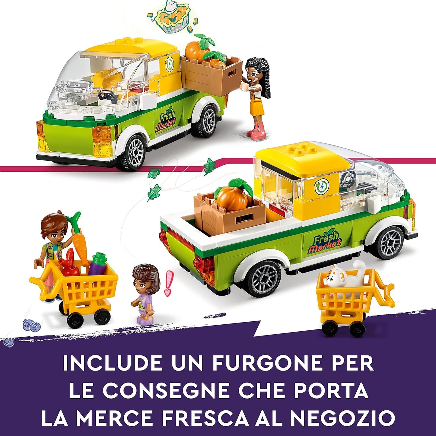 LEGO Friends 41729 - Organic Grocery Store - 830pcs