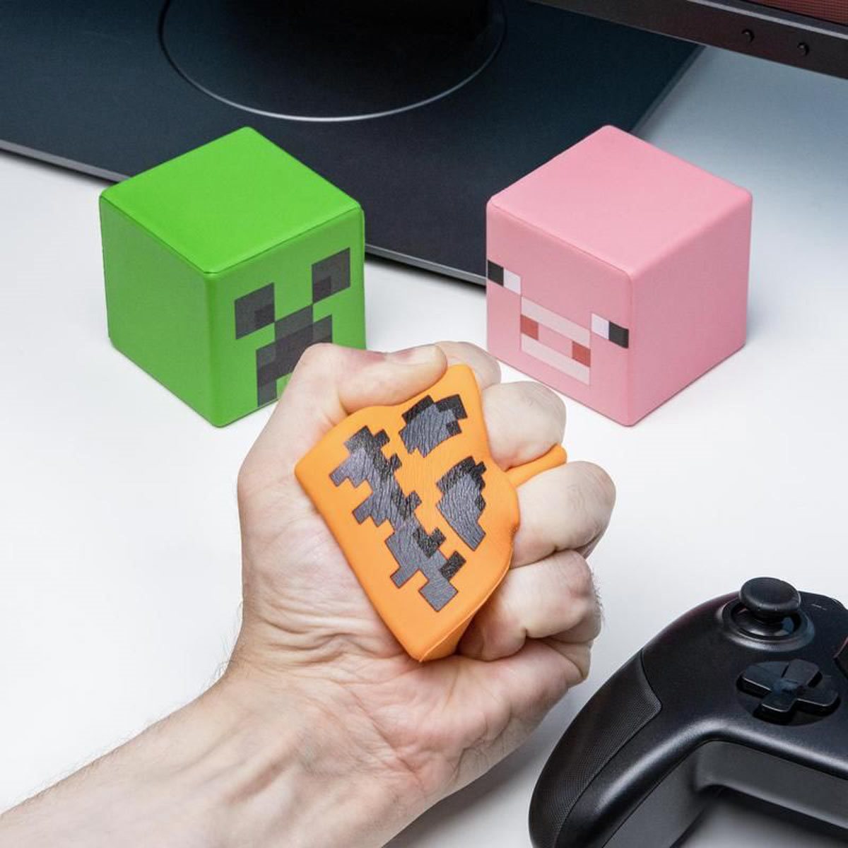 Minecraft stress blocks