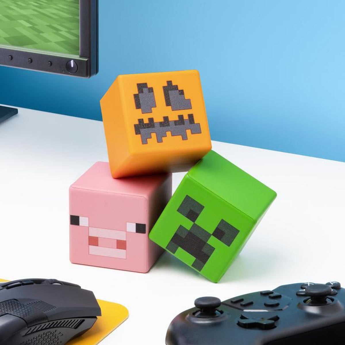 Minecraft stress blocks