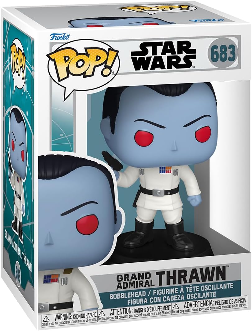 Star Wars: Ahsoka - Grand Admiral Thrawn Funko Pop! Vinyl Figure #683