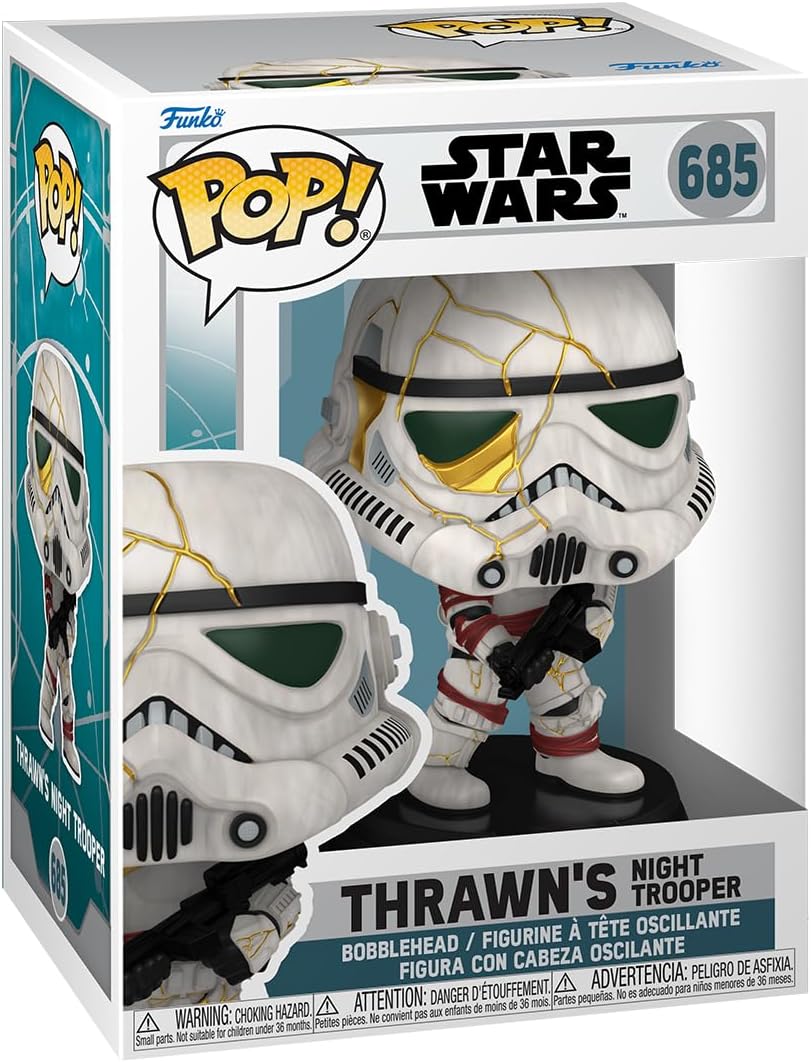 Star Wars: Ahsoka - Thrawn's Night Trooper (White) Funko Pop! Vinyl Figure #685