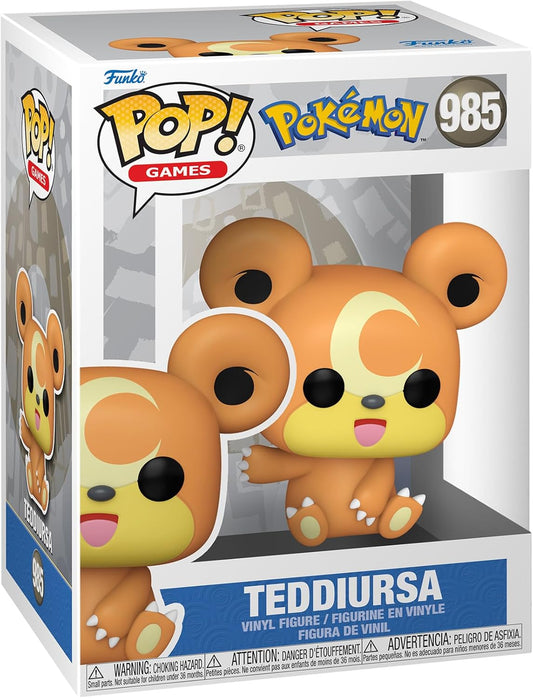 Pokemon - Teddiursa Funko Pop! Vinyl Figure #985