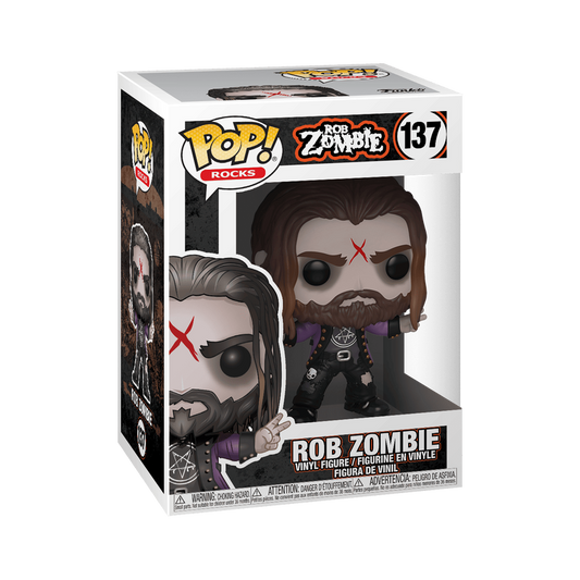 POP! Rocks - Rob Zombie Funko Pop! Vinyl Figure #137